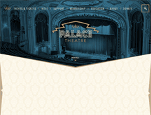 Tablet Screenshot of palacealbany.org
